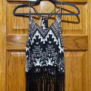 NWT ASTR Aztec Print Top